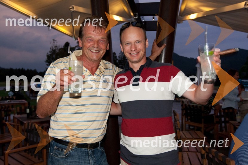 Bojan Ficko in Uroš BiberMercedes Trophy 2011, golf turnir