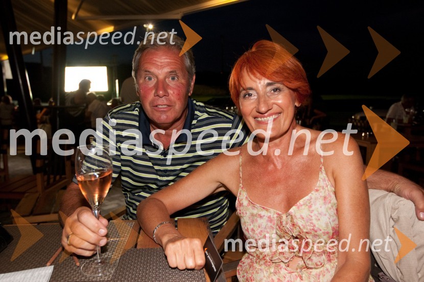 Branko Hrvatin in Gordana SeličMercedes Trophy 2011, golf turnir