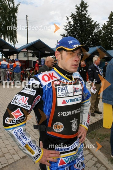 Bjarne Pedersen (Danska)SPEEDWAY GRAND PRIX, VN Latvije 2006, trening