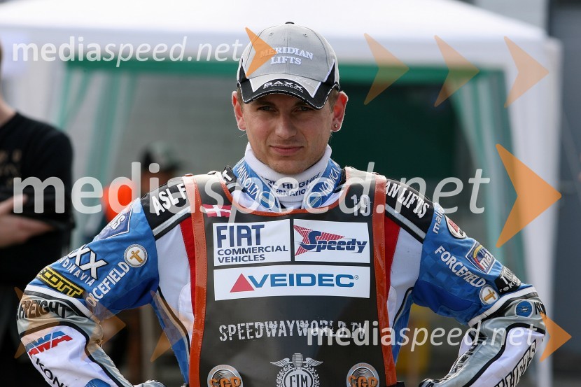 Hans Andersen (Danska)SPEEDWAY GRAND PRIX, VN Latvije 2006, trening