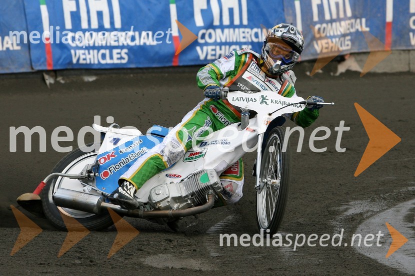 Nicki Pedersen (Danska)SPEEDWAY GRAND PRIX, VN Latvije 2006, trening
