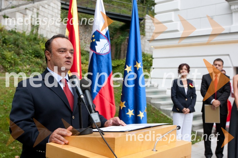 Igor Popov, Veleposlanik Makedonije v SlovenijiSprejem Veleposlaništva Republike Makedonije ob Dnevu neodvisnosti in 20. obletnici Republike Makedonije