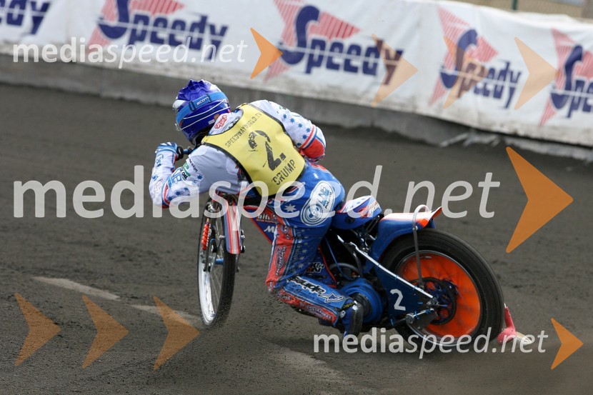 Jason Crump (Avstralija)SPEEDWAY GRAND PRIX, VN Latvije 2006, trening