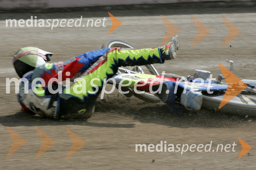 Padec Sama Kukovice, AMD KrškoSPEEDWAY, 3. dirka DP posameznikov Slovenije, Avstrije in Hrvaške