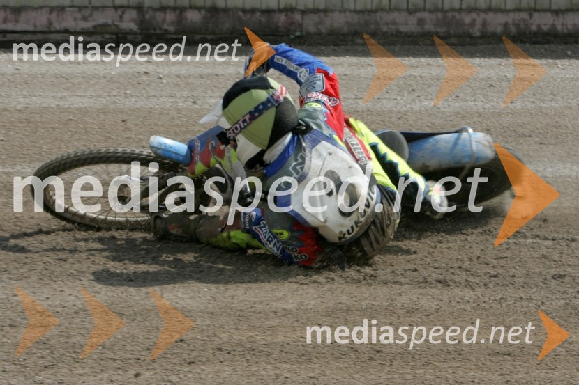 Padec Sama Kukovice, AMD KrškoSPEEDWAY, 3. dirka DP posameznikov Slovenije, Avstrije in Hrvaške