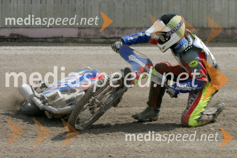 Padec Sama Kukovice, AMD KrškoSPEEDWAY, 3. dirka DP posameznikov Slovenije, Avstrije in Hrvaške