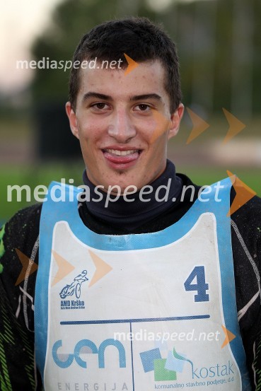 Žiga Radkovič (AMD Krško)Speedway, državno prvenstvo posameznikov Slovenije in Hvaške, 4. dirka - finale