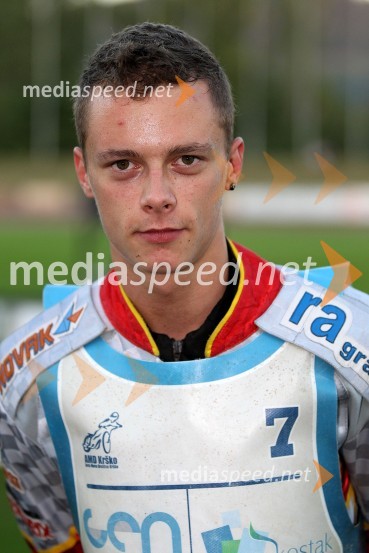 Aleksander Čonda (AMD Krško)Speedway, državno prvenstvo posameznikov Slovenije in Hvaške, 4. dirka - finale