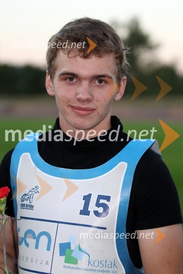 Dino Kovačić (SK Unia Goričan)Speedway, državno prvenstvo posameznikov Slovenije in Hvaške, 4. dirka - finale
