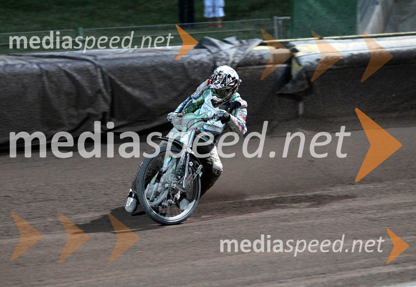 Beno Lipnik (AMTK Ljubljana)Speedway, državno prvenstvo posameznikov Slovenije in Hvaške, 4. dirka - finale