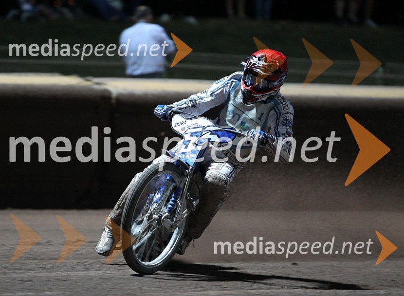 Matej Žagar (AMTK Ljubljana)Speedway, državno prvenstvo posameznikov Slovenije in Hvaške, 4. dirka - finale