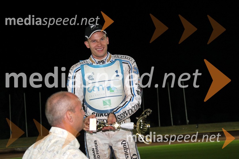 Matej Žagar (AMTK Ljubljana)Speedway, državno prvenstvo posameznikov Slovenije in Hvaške, 4. dirka - finale