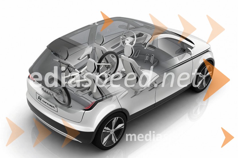 Audi A2 konceptIAA 2011 Frankfurt (A - H) letošnje jesenske avtomobilske novosti po abecednem redu