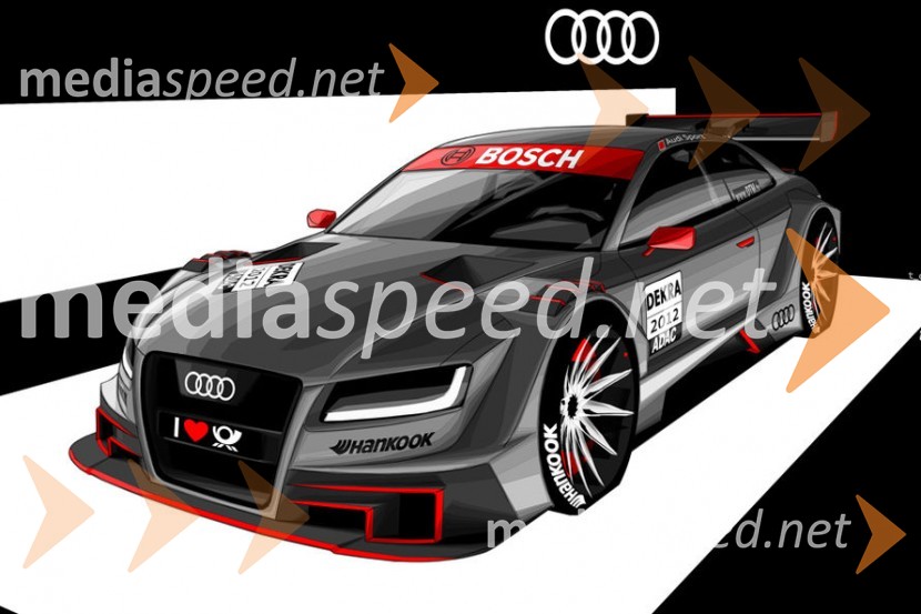 Audi A5 DTM konceptIAA 2011 Frankfurt (A - H) letošnje jesenske avtomobilske novosti po abecednem redu
