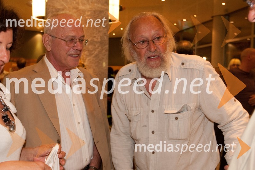 Bine Matoh, igralec in Dare Valič, igralecKdor sam do večera potuje skozi svet, premiera SNG Nova Gorica