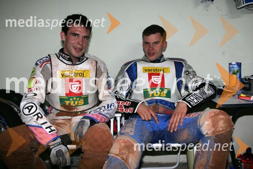 Jernej Kolenko in Matej Žagar (oba AMTK Ljubljana)SPEEDWAY, Zlata čelada Lendava