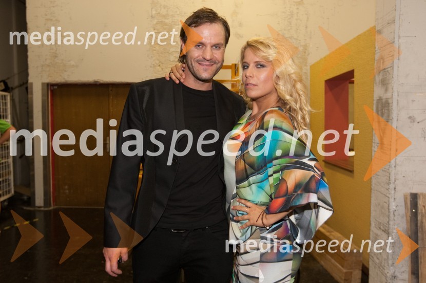 Samo Budna, glasbenik in Anika Horvat, pevkaSlovenska popevka 2011