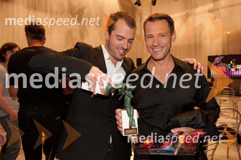 Rudi Bučar, glasbenik in Marko Vozelj, pevecSlovenska popevka 2011