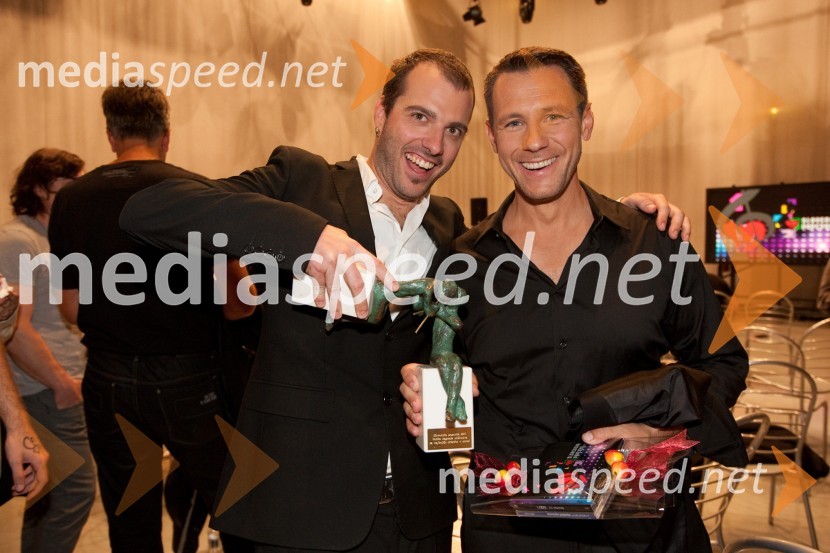 Rudi Bučar, glasbenik in Marko Vozelj, pevecSlovenska popevka 2011