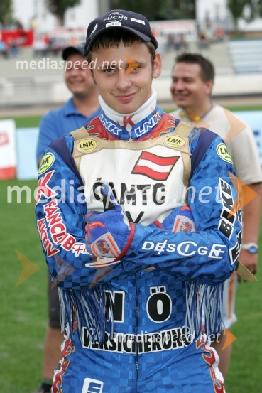 Friedrich Wallner, AvstrijaSPEEDWAY, 3. dirka DP posameznikov Slovenije, Avstrije in Hrvaške