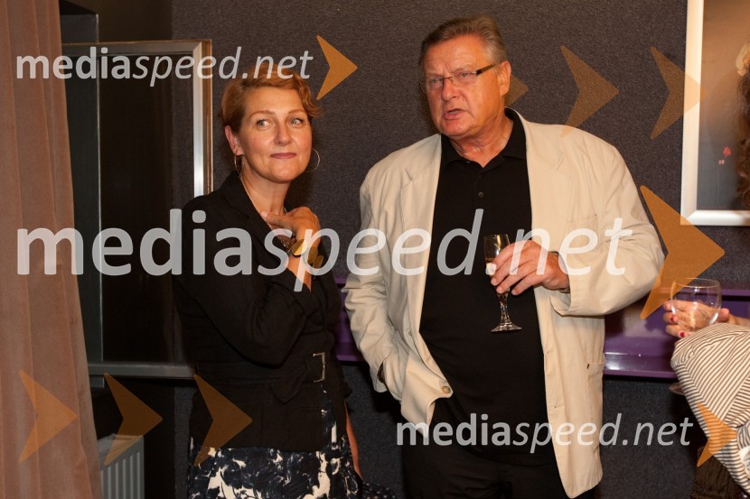 Svetlana Visintin, kostumografinja in Dušan Mlakar, režiserOrkester, premiera SNG Drama Ljubljana