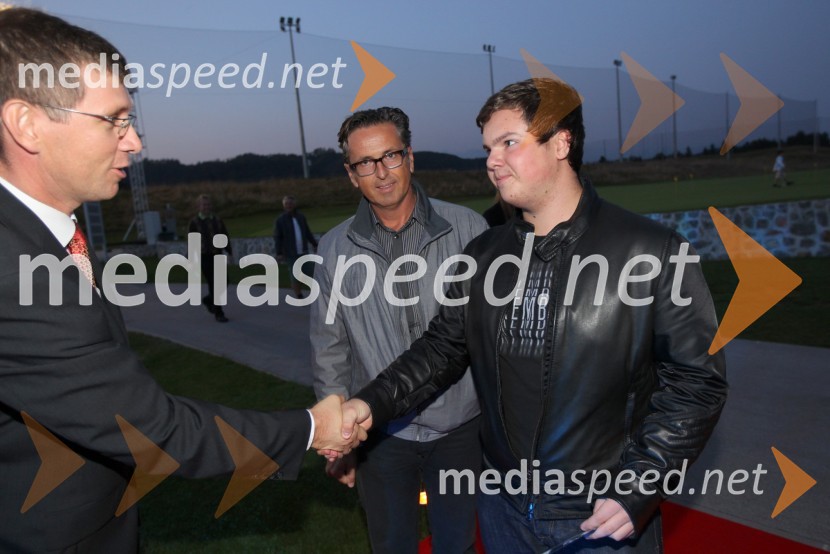 Martin Logar, direktor družbe Summit Avto in ...Range Rover Evoque, VIP predstavitev