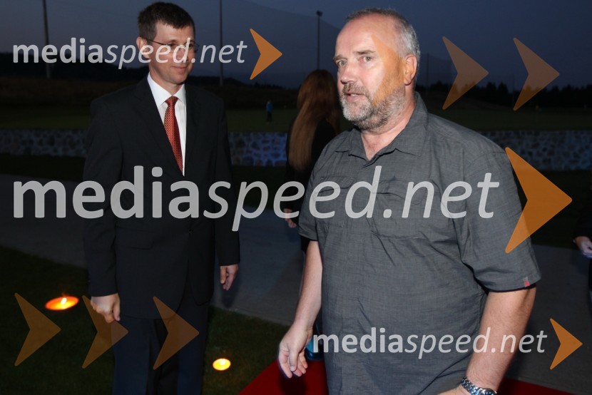 Martin Logar, direktor družbe Summit Avto in ...Range Rover Evoque, VIP predstavitev