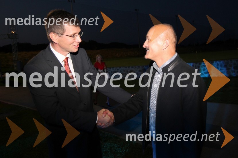 Martin Logar, direktor družbe Summit Avto in ...Range Rover Evoque, VIP predstavitev