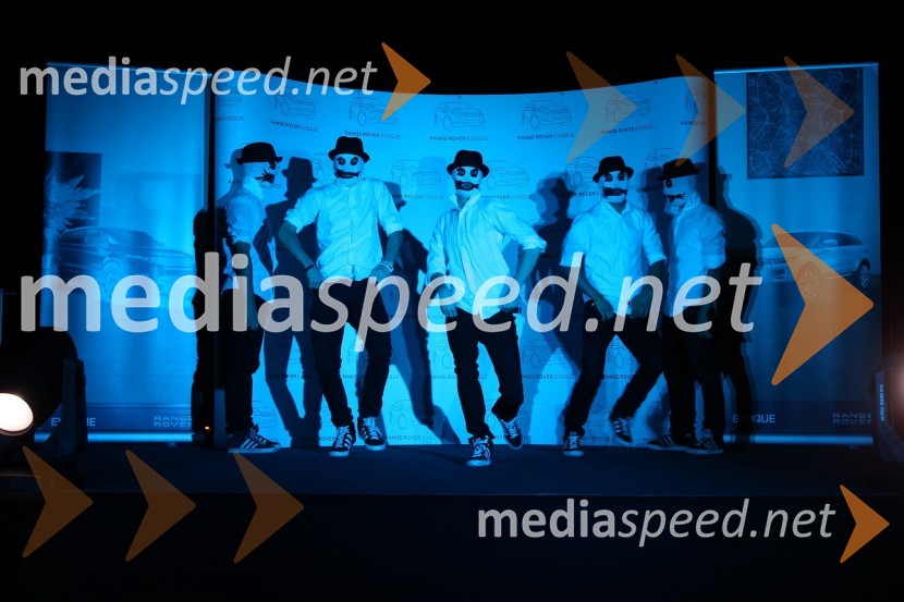 Plesna skupina The ArtifexRange Rover Evoque, VIP predstavitev