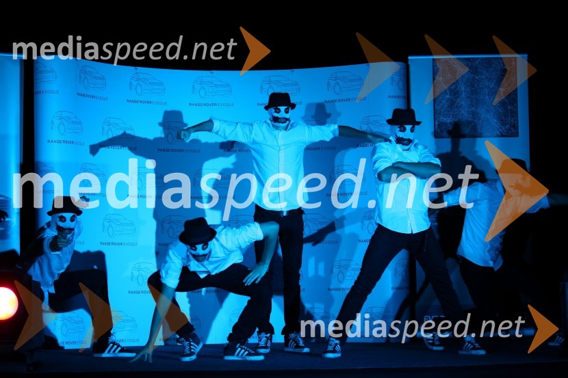 Plesna skupina The ArtifexRange Rover Evoque, VIP predstavitev