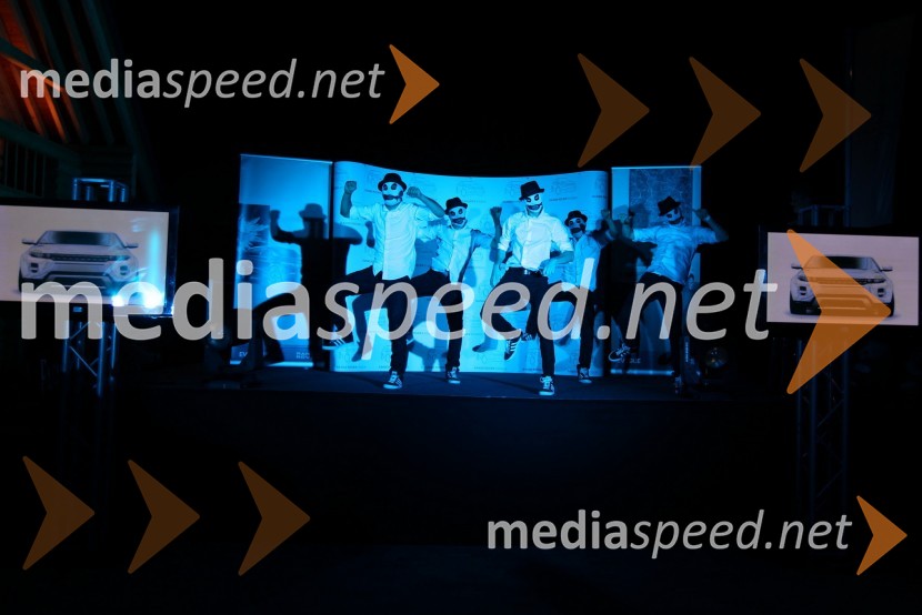 Plesna skupina The ArtifexRange Rover Evoque, VIP predstavitev