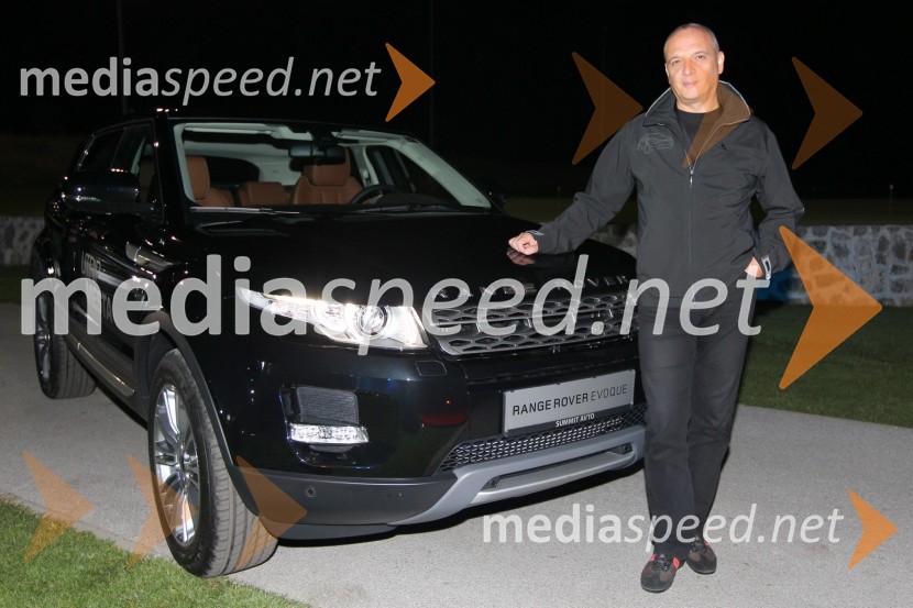 Damjan Damjanovič, direktor Slovenske filharmonije in častni ambasador projekta Utrip mestaRange Rover Evoque, VIP predstavitev