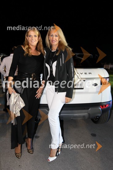 Bernarda Trebušak, generalna direktorica družbe Nama in Carmen Dobnik, odvetnica in častna ambasadorka projekta Utrip mestaRange Rover Evoque, VIP predstavitev