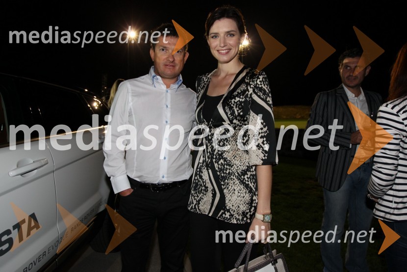 ... in Nataša Pinoza, Miss Universe Slovenije 2006Range Rover Evoque, VIP predstavitev