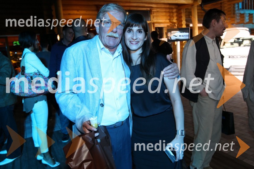 Andrej Baloh, marketing Finance in Andreja Dular, marketing Summit avtoRange Rover Evoque, VIP predstavitev