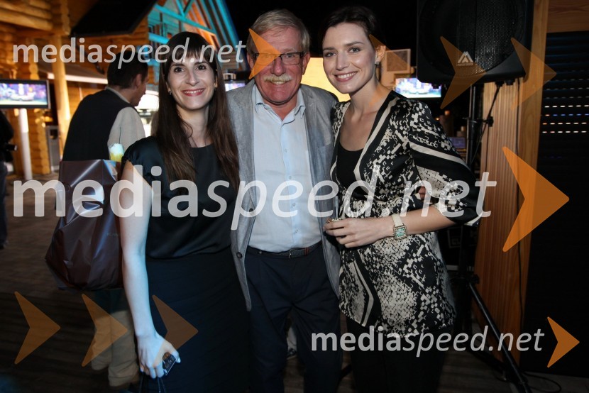 Andreja Dular, marketing Summit avto, Andrej Baloh, marketing Finance in Nataša Pinoza, Miss Universe Slovenije 2006Range Rover Evoque, VIP predstavitev