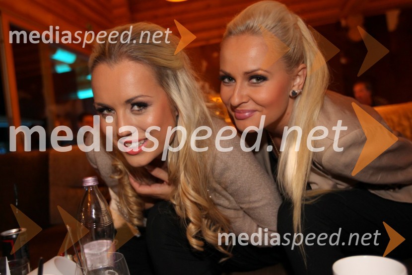 Katarina Benček, tv voditeljica in Doroteja PrimožičRange Rover Evoque, VIP predstavitev