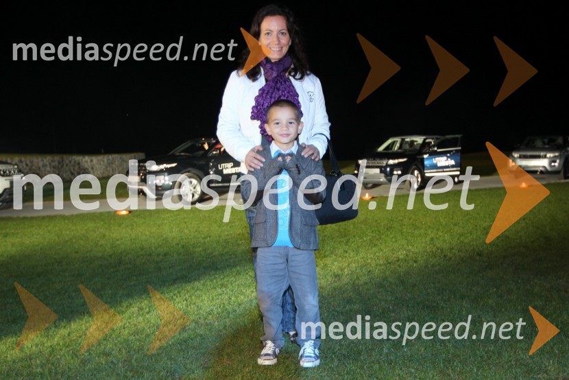 Mojca Majhen, agencija Paideia d.o.o. in sin TitRange Rover Evoque, VIP predstavitev