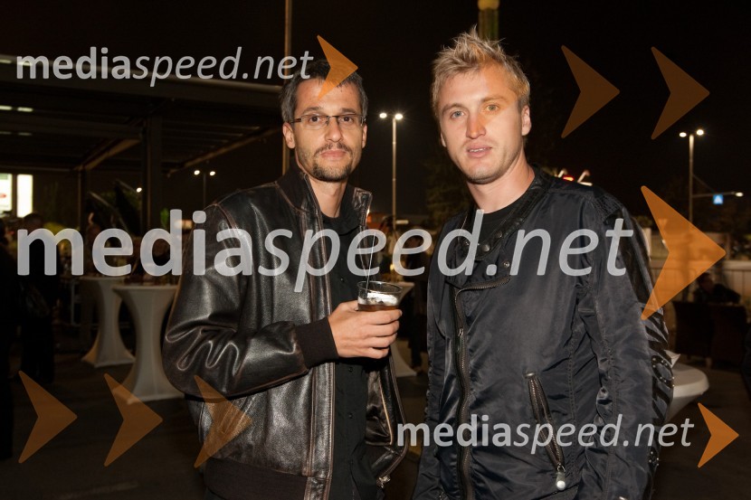 Jean Frbežar, moderator in Denis Avdič, moderator21. Obletnica skupine Victory