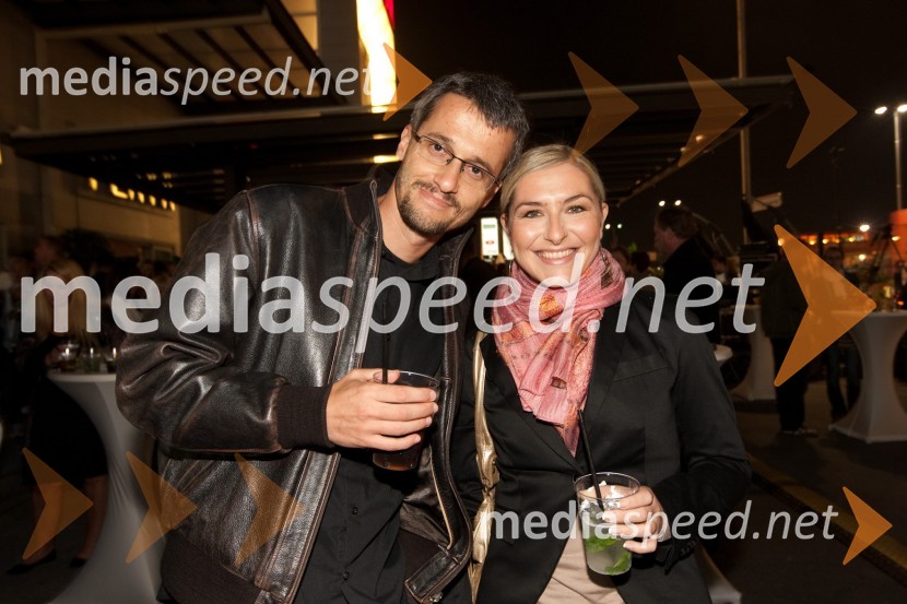 Jean Frbežar, moderator in punca Katarina Peranič21. Obletnica skupine Victory