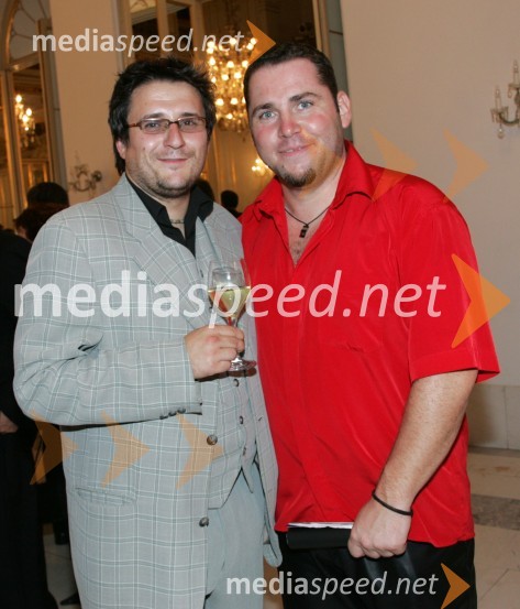 Pavel Magdič, producent in Jaki Jurgec, baritonistArhitektura tišine, premiera baleta SNG Maribor