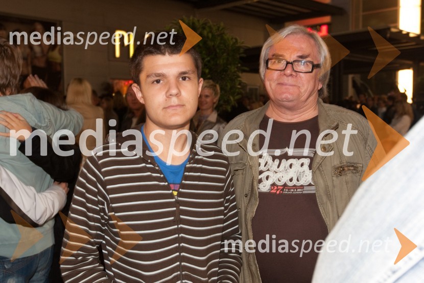 Lado Leskovar, pevec in sin Martin21. Obletnica skupine Victory