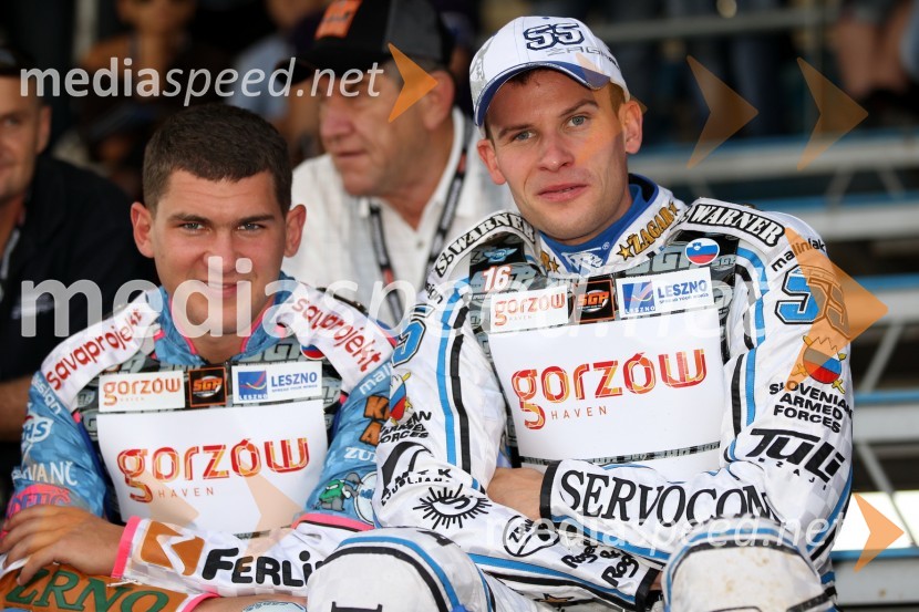 Matija Duh (Slovenija) in Matej Žagar (Slovenija)Speedway, Grand Prix 2011, VN Hrvaške