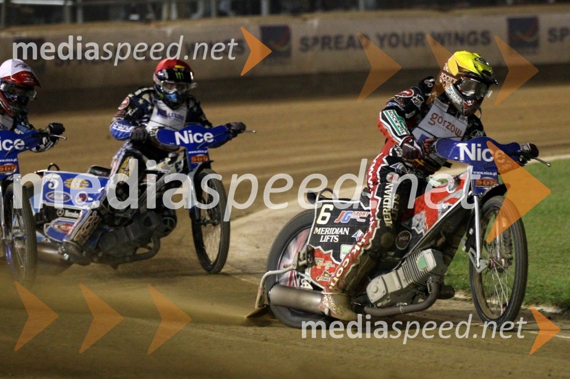 Greg Hancock (ZDA) in Chris Harris (Velika Britanija)Speedway, Grand Prix 2011, VN Hrvaške