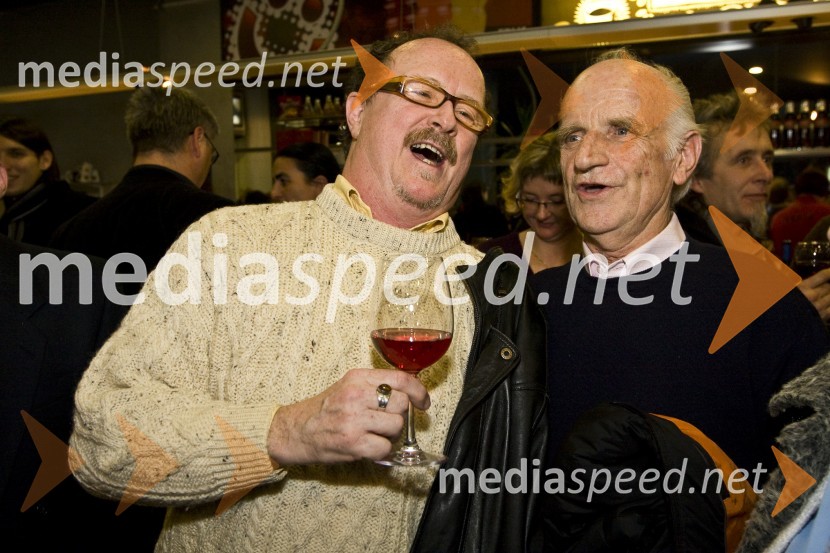 Tomaž Domicelj in Lojze Slak, glasbenikaV spomin: Lojze Slak, legenda narodnozabavne glasbe