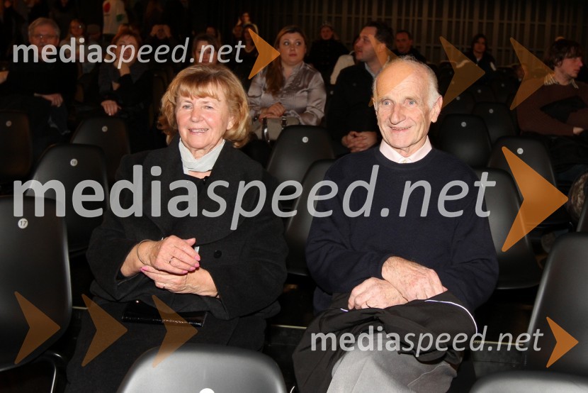 Lojze Slak, glasbenik in soproga IvankaV spomin: Lojze Slak, legenda narodnozabavne glasbe