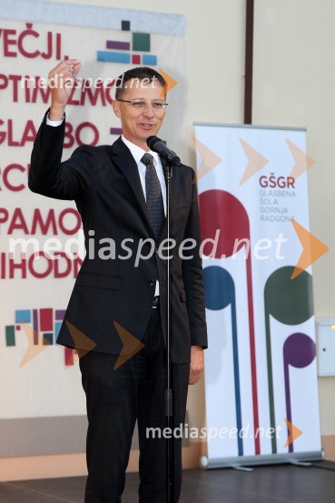 Igor Lukšič, minister za šolstvo in športOtvoritev novih prostorov Glasbene šole Gornja Radgona