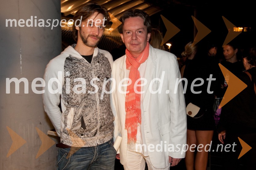 Klemen Dvornik, režiser in Andrej Košak, režiser14. festival slovenskega filma, zaključek