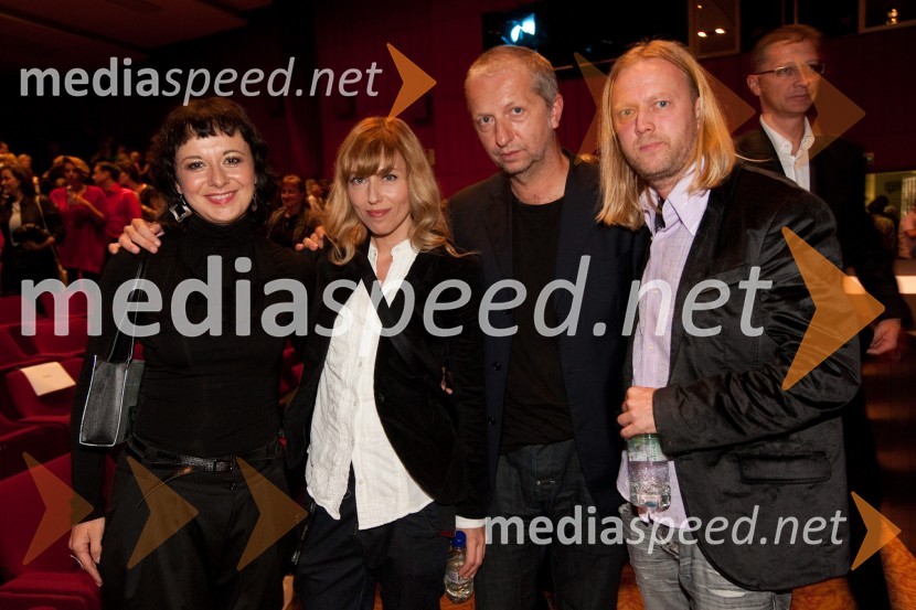 Člani žirije: Lara Jankovič, igralka, Dafne Jemeršič, Sašo Podgoršek, režiser in Matjaž Javšnik, igralec14. festival slovenskega filma, zaključek