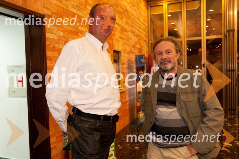 Danijel Hočevar in Miha Hočevar, režiser14. festival slovenskega filma, zaključek